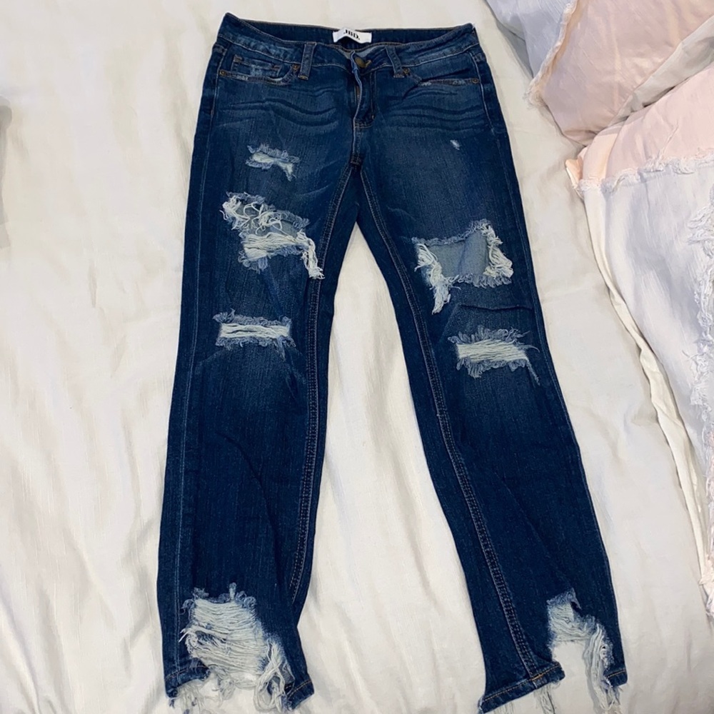 JBD ripped skinny jeans